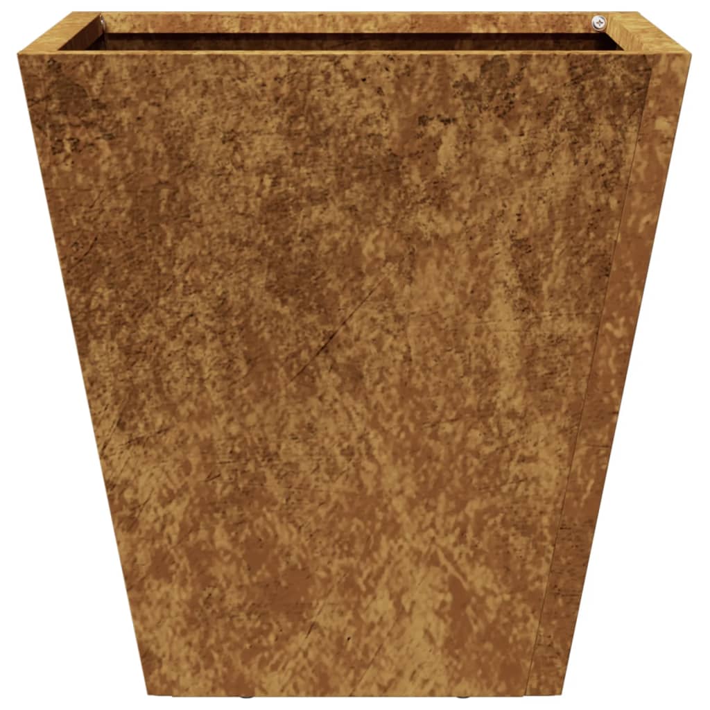 vidaXL Garden Planter 30x30x30 cm Weathering Steel