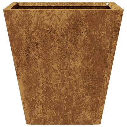 vidaXL Garden Planter 30x30x30 cm Weathering Steel