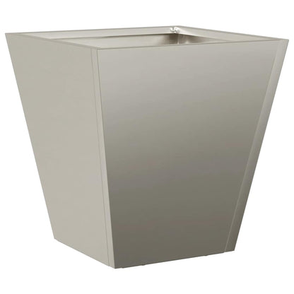 vidaXL Garden Planters 2 pcs 30x30x30 cm Weathering Steel