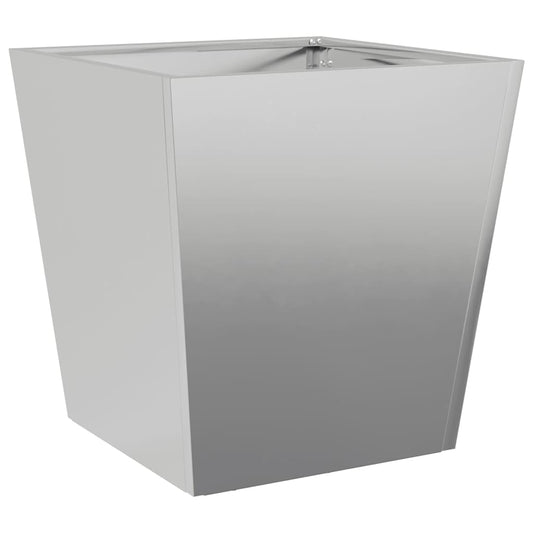 vidaXL Garden Planter 40x40x40 cm Galvanised Steel