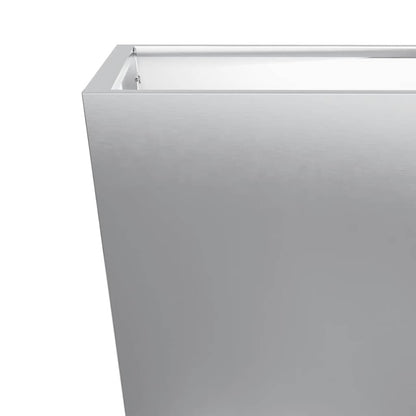 vidaXL Garden Planter 40x40x40 cm Galvanised Steel