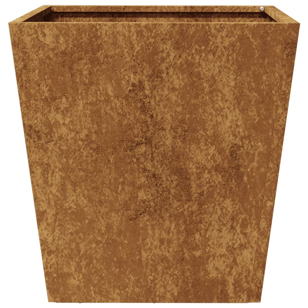 vidaXL Garden Planter 40x40x40 cm Weathering Steel