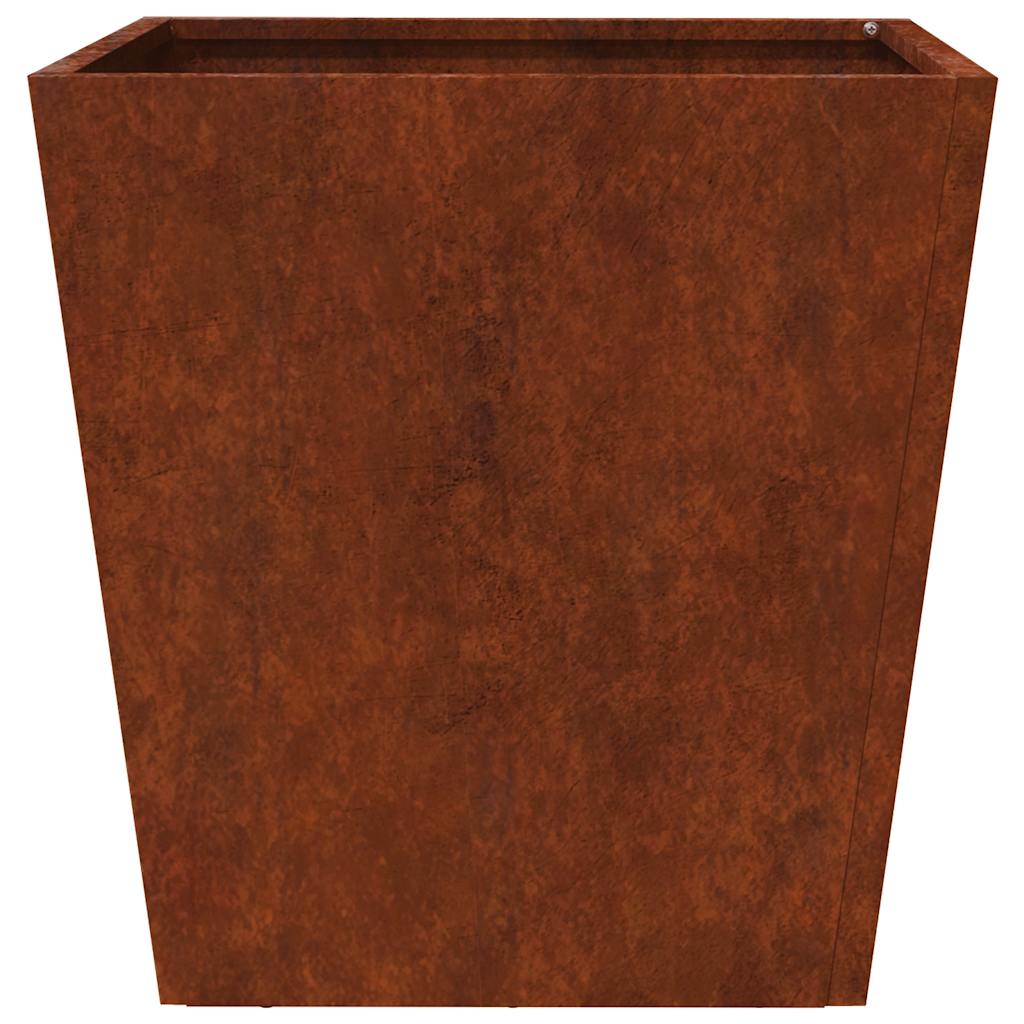 vidaXL Garden Planters 2 pcs 40x40x40 cm Weathering Steel