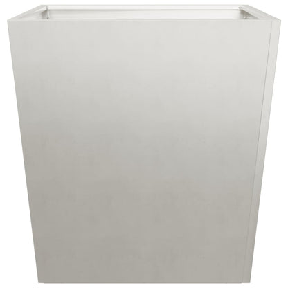 vidaXL Garden Planter 50x50x50 cm Stainless Steel