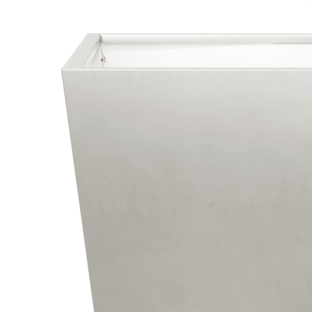 vidaXL Garden Planter 50x50x50 cm Stainless Steel
