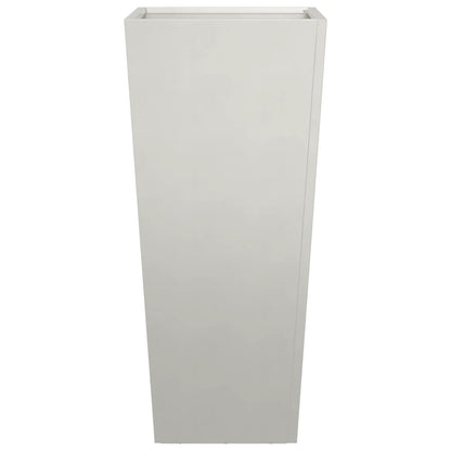 vidaXL Garden Planters 35x35x75 cm 2 pcs Stainless Steel