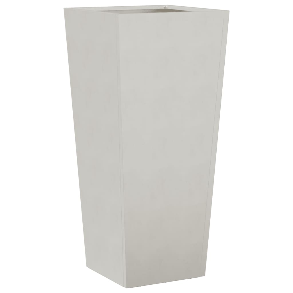 vidaXL Garden Planters 35x35x75 cm 2 pcs Stainless Steel