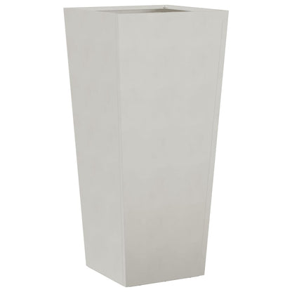 vidaXL Garden Planters 35x35x75 cm 2 pcs Stainless Steel
