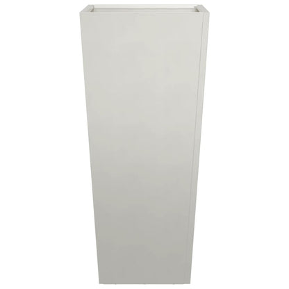 vidaXL Garden Planters 35x35x75 cm 2 pcs Stainless Steel