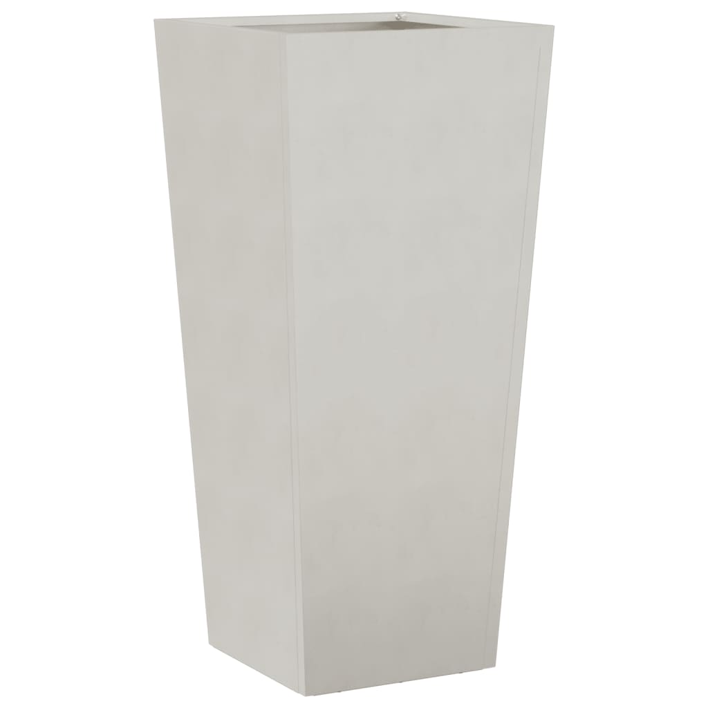 vidaXL Garden Planters 35x35x75 cm 2 pcs Stainless Steel