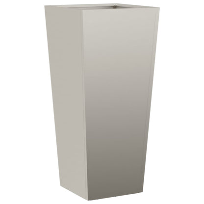 vidaXL Garden Planter 35x35x75 cm Weathering Steel