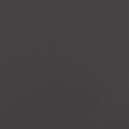 vidaXL Garden Planters Black 2 pcs 45x45x75 cm Steel