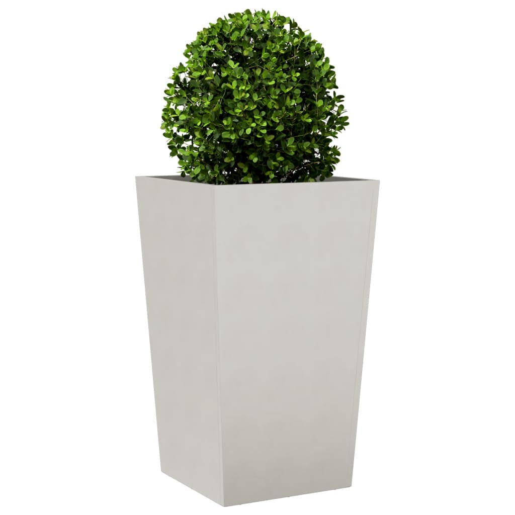 vidaXL Garden Planter 45x45x75 cm Stainless Steel