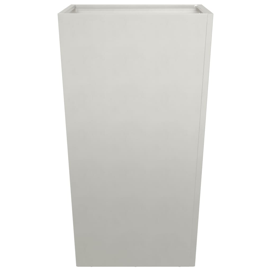 vidaXL Garden Planter 45x45x75 cm Stainless Steel