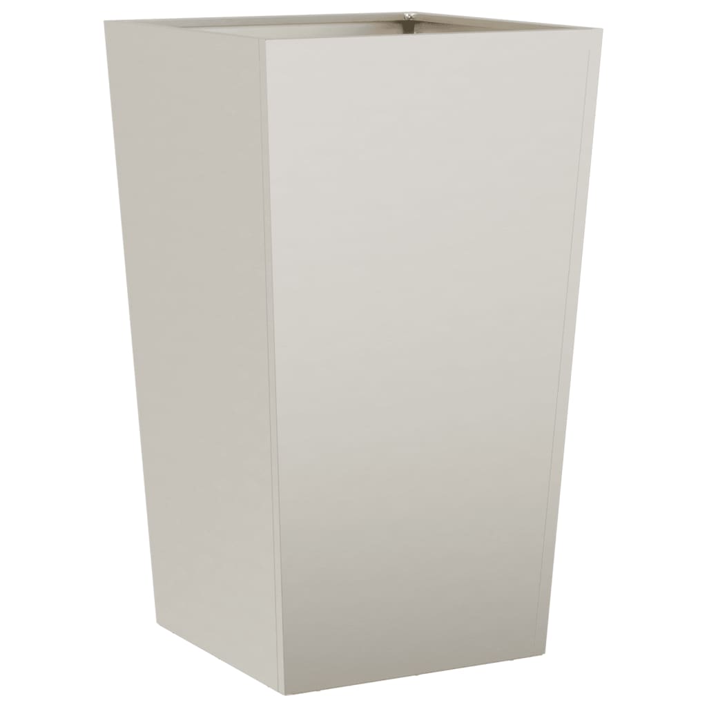 vidaXL Garden Planter 45x45x75 cm Weathering Steel