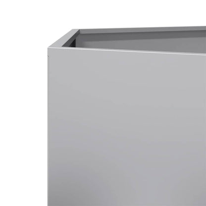 vidaXL Garden Planter Hexagon 104x90x45 cm Galvanized Steel
