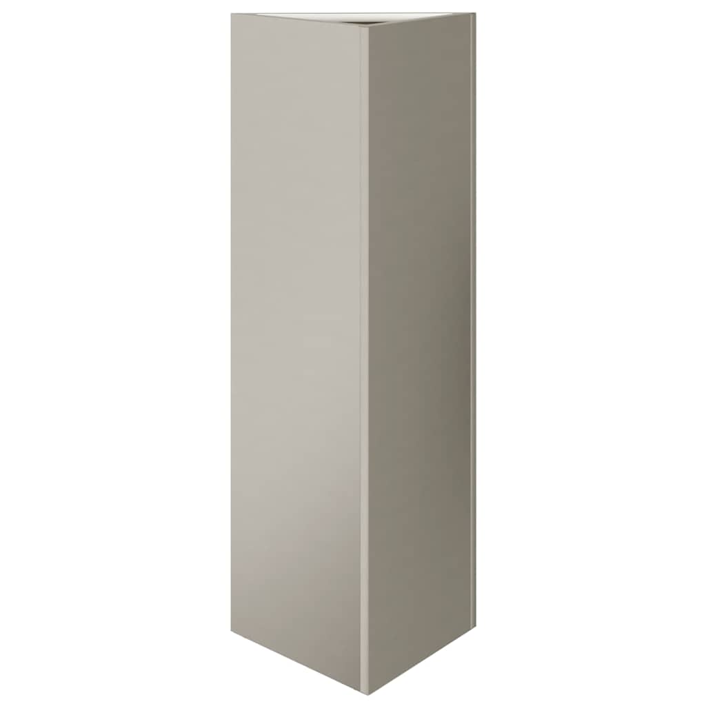 vidaXL Garden Planters 2 pcs Triangular 30x26x75 cm Weathering Steel