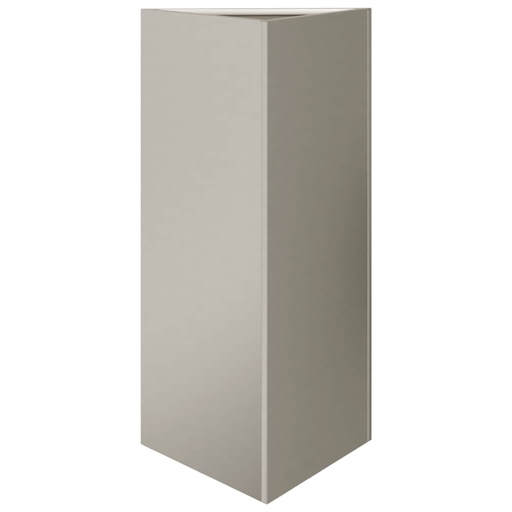 vidaXL Garden Planters 2 pcs Triangular 40x34.5x75 cm Weathering Steel