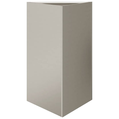 vidaXL Garden Planters 2 pcs Triangular 50x43x75 cm Weathering Steel