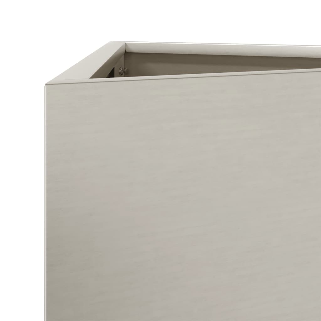 vidaXL Garden Planters 2 pcs Triangular 50x43x75 cm Weathering Steel
