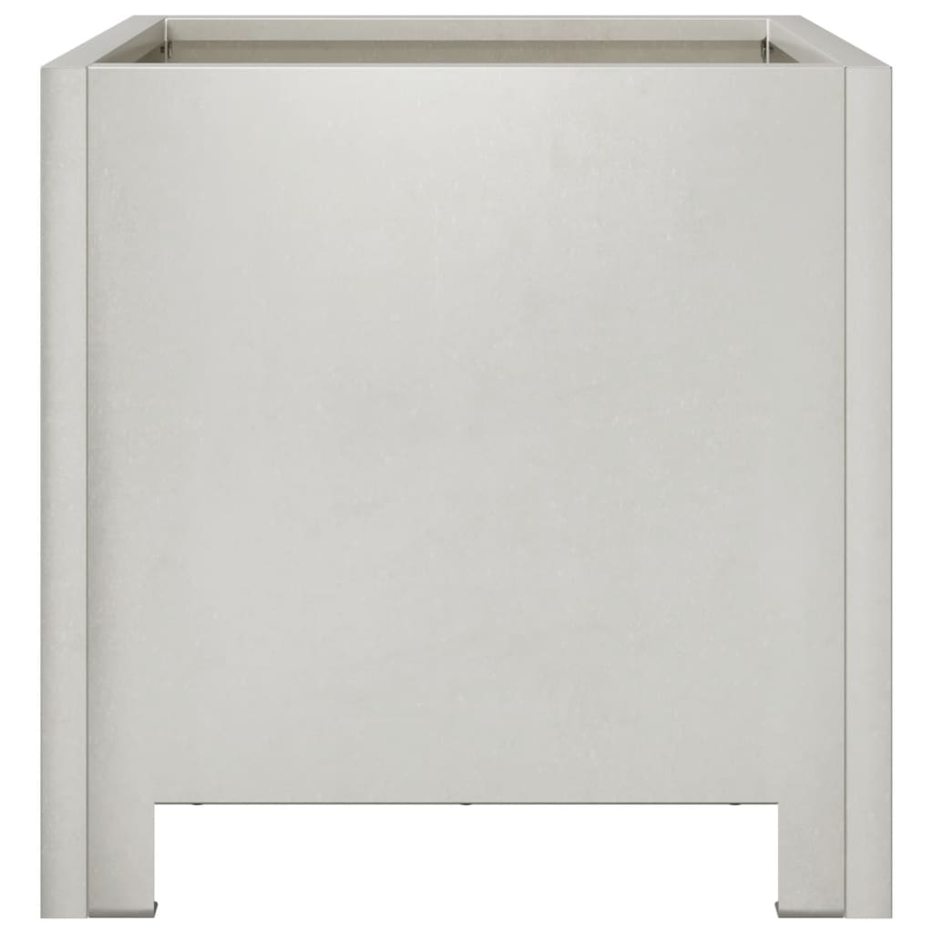 vidaXL Garden Planter 30x30x30 cm Stainless Steel