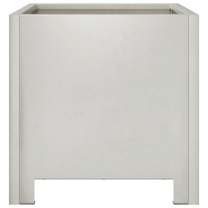 vidaXL Garden Planter 30x30x30 cm Stainless Steel