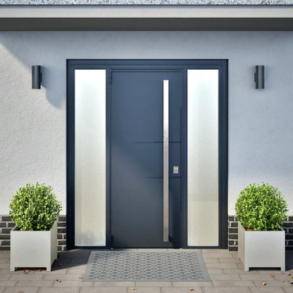 vidaXL Garden Planters 2 pcs 40x40x40 cm Stainless Steel