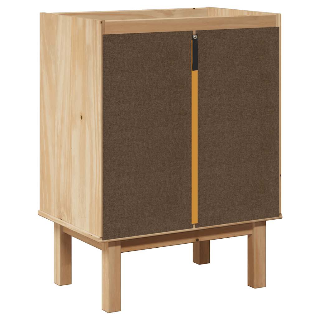 vidaXL Bathroom Sink Cabinet OTTA 59x40x80 cm Solid Wood Pine
