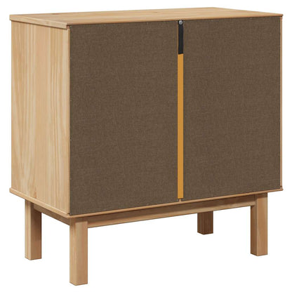 vidaXL Hallway Cabinet OTTA 75x40x75 cm Solid Wood Pine