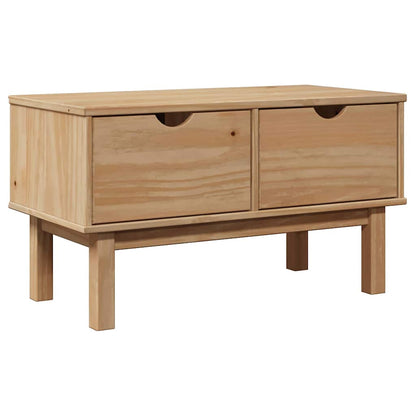 vidaXL Hallway Bench "OTTA" 80x40x45 cm Solid Wood Pine