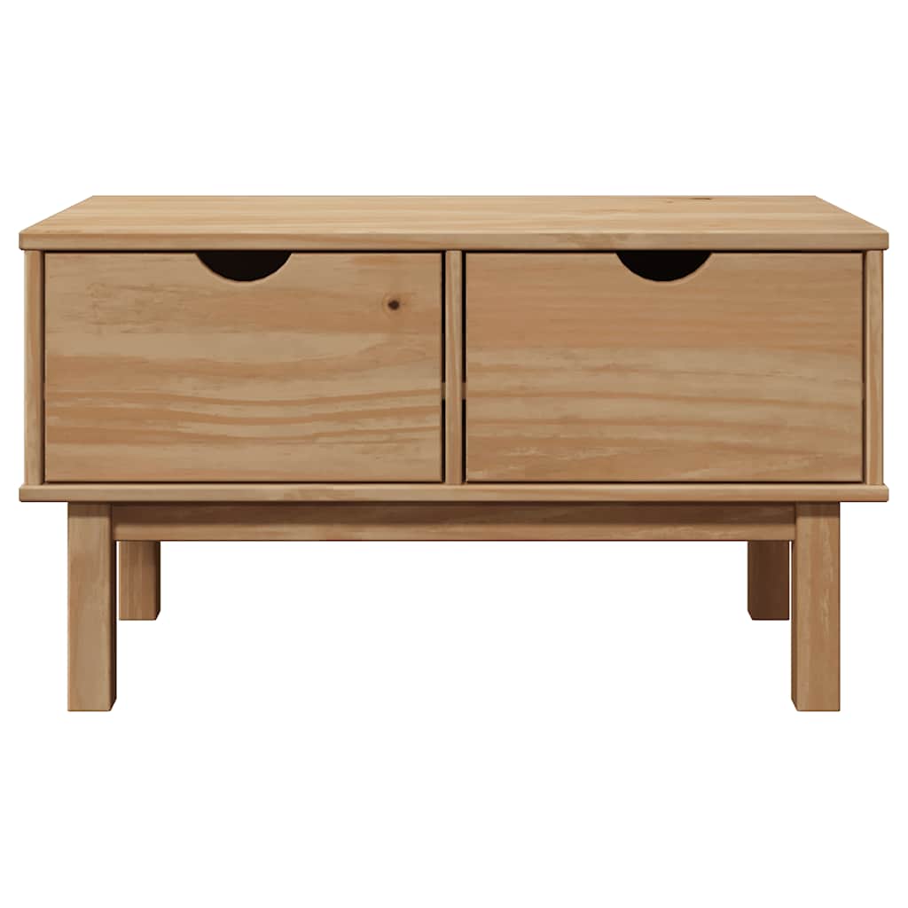 vidaXL Hallway Bench "OTTA" 80x40x45 cm Solid Wood Pine