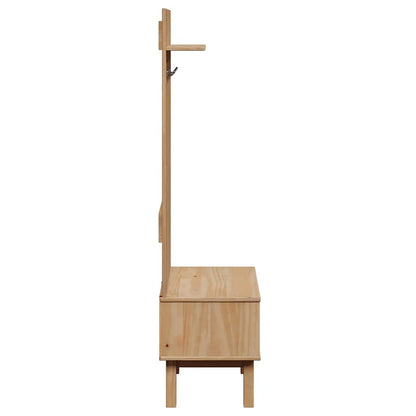 vidaXL Hall Unit OTTA 50x40x160 cm Solid Wood Pine