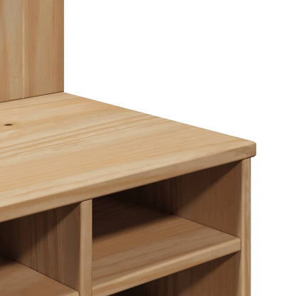 vidaXL Hall Unit OTTA 50x40x160 cm Solid Wood Pine
