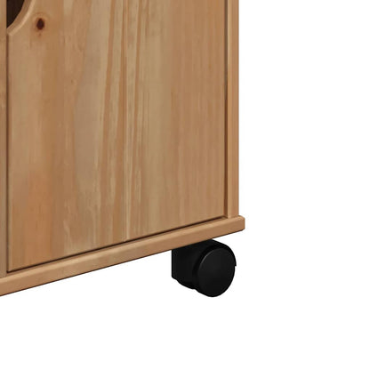 vidaXL Kitchen Trolley OTTA 59x45x80 cm Solid Wood Pine