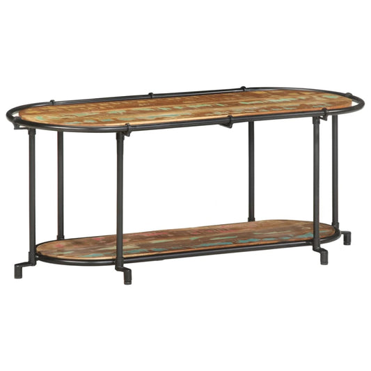 vidaXL TV Cabinet 100x42x40 cm Solid Wood Reclaimed