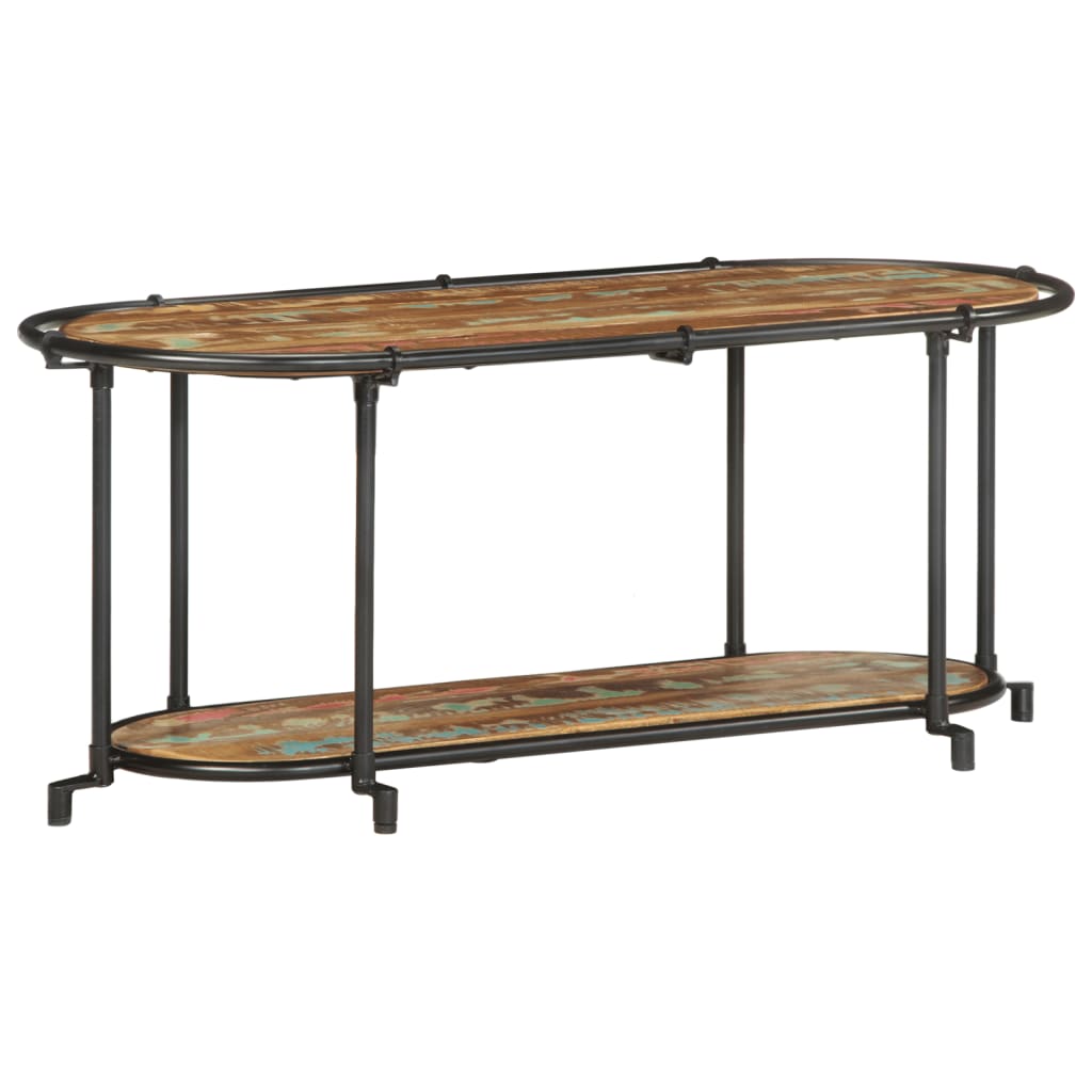 vidaXL TV Cabinet 100x42x40 cm Solid Wood Reclaimed