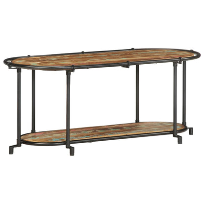 vidaXL TV Cabinet 100x42x40 cm Solid Wood Reclaimed