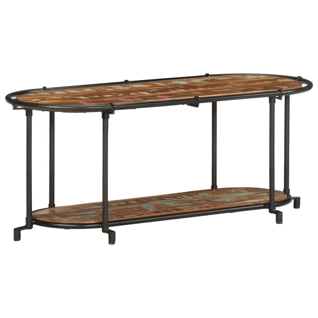 vidaXL TV Cabinet 100x42x40 cm Solid Wood Reclaimed