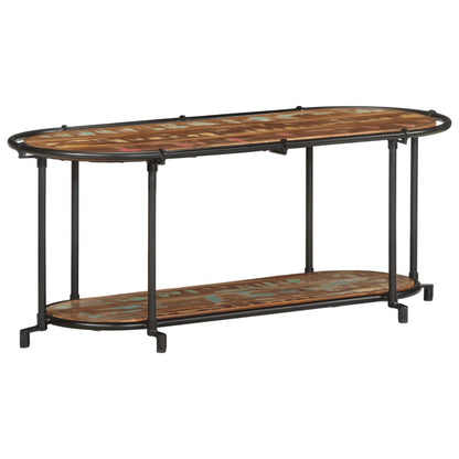 vidaXL TV Cabinet 100x42x40 cm Solid Wood Reclaimed