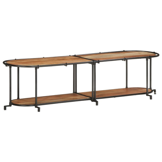 vidaXL TV Cabinet 160x42x40 cm Solid Wood Acacia