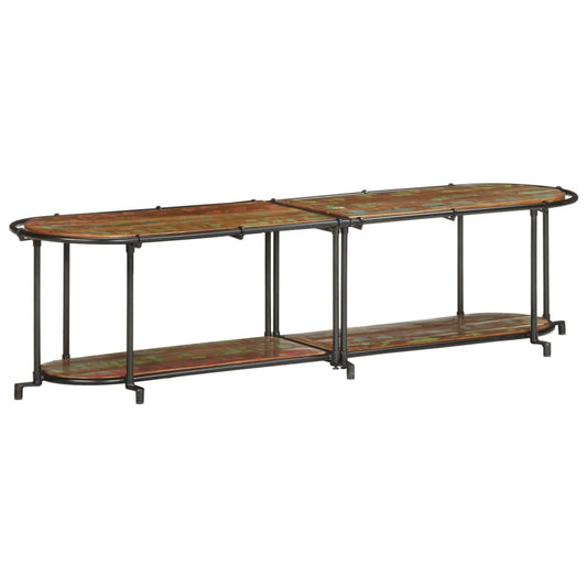 vidaXL TV Cabinet 160x42x40 cm Solid Wood Reclaimed