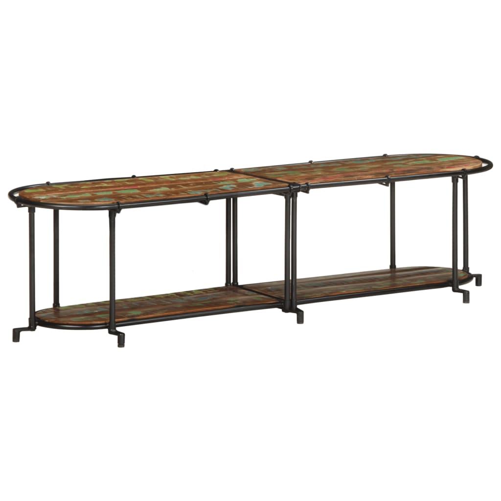 vidaXL TV Cabinet 160x42x40 cm Solid Wood Reclaimed