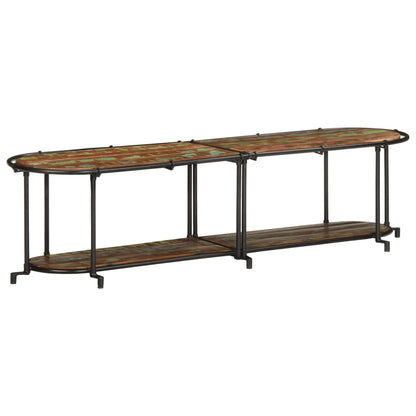 vidaXL TV Cabinet 160x42x40 cm Solid Wood Reclaimed
