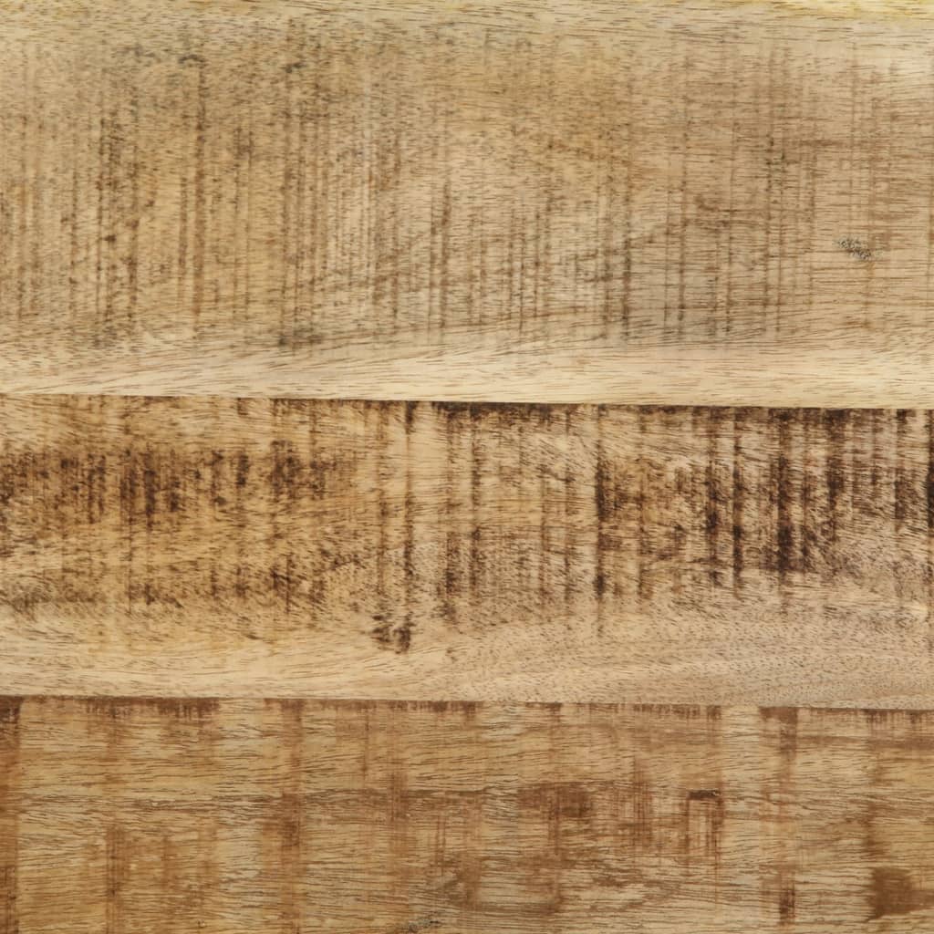 vidaXL Coffee Table 110x55x40 cm Solid Wood Rough Mango