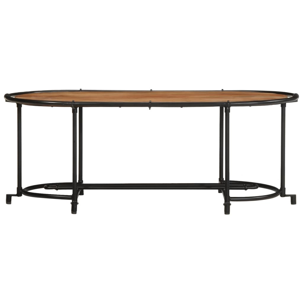 vidaXL Coffee Table 110x55x40 cm Solid Wood Acacia