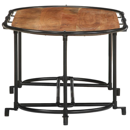 vidaXL Coffee Table 110x55x40 cm Solid Wood Acacia