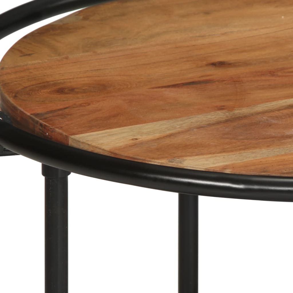 vidaXL Coffee Table 110x55x40 cm Solid Wood Acacia
