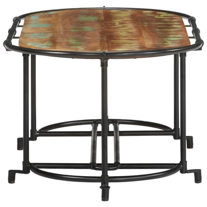 vidaXL Coffee Table 110x55x40 cm Solid Wood Reclaimed