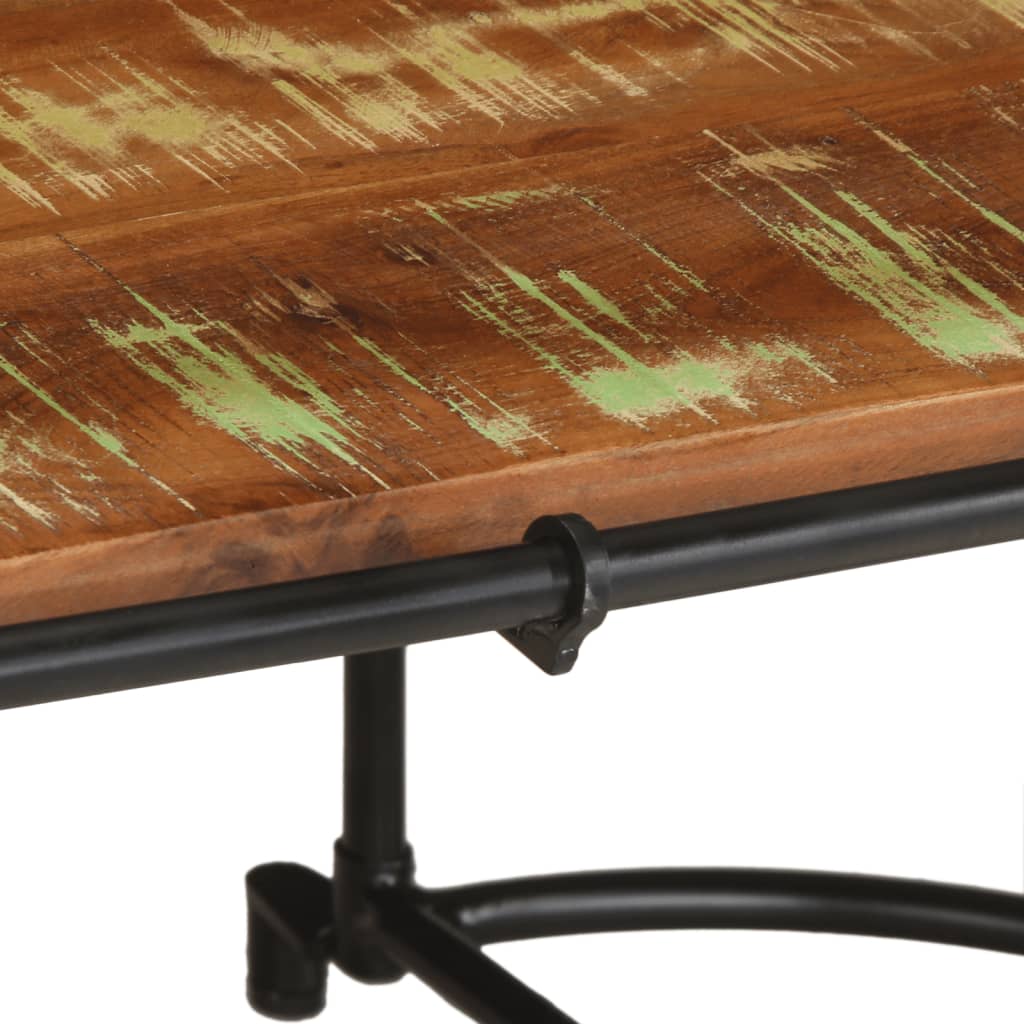 vidaXL Coffee Table 110x55x40 cm Solid Wood Reclaimed