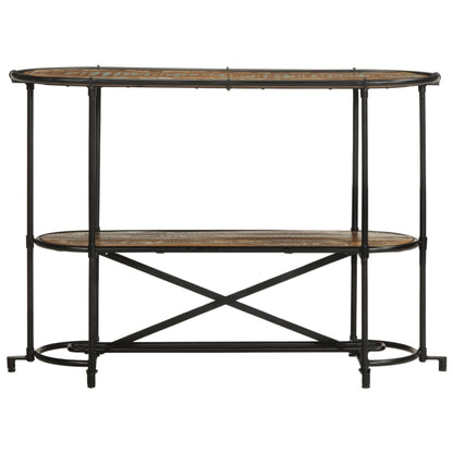 vidaXL Console Table 110x42x76 cm Solid Wood Reclaimed